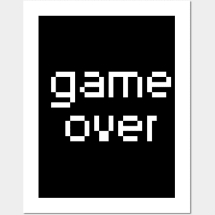 Game Over Posters and Art